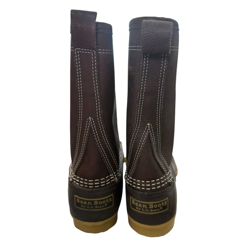 LL Bean Bean Boots Fur Lined  Boots Women's Size 11m (HM) No‎ Box